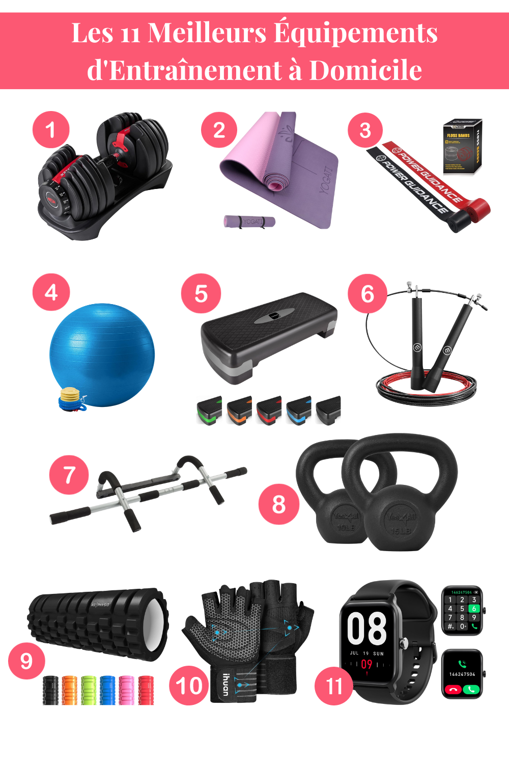 Lire la suite à propos de l’article Les 11 Meilleurs Équipements d’Entraînement à Domicile sur Amazon : Transformez Votre Espace en Salle de Sport Personnelle